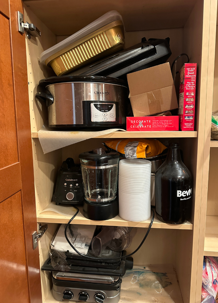 Pantry Appliances Before